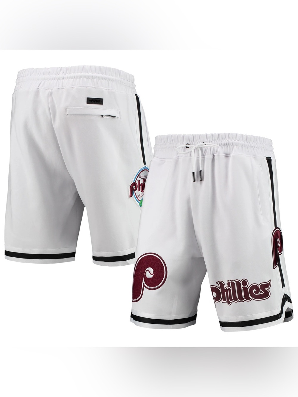 Pro Standard Philadelphia Phillies white team logo shorts size Large NWT
